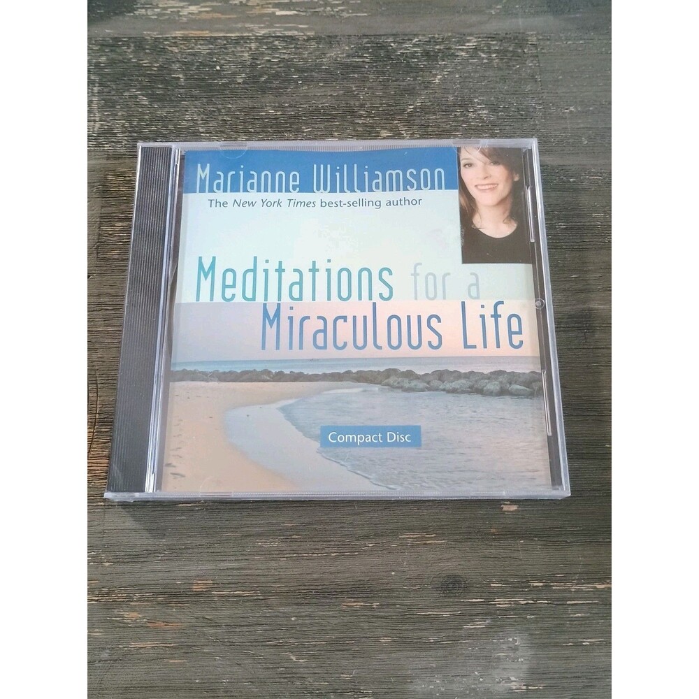 Meditations For A Miraculous Life CD Marianne Williamson New